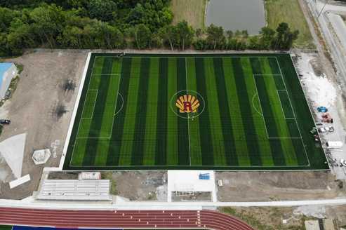 Roxana Community High School turf