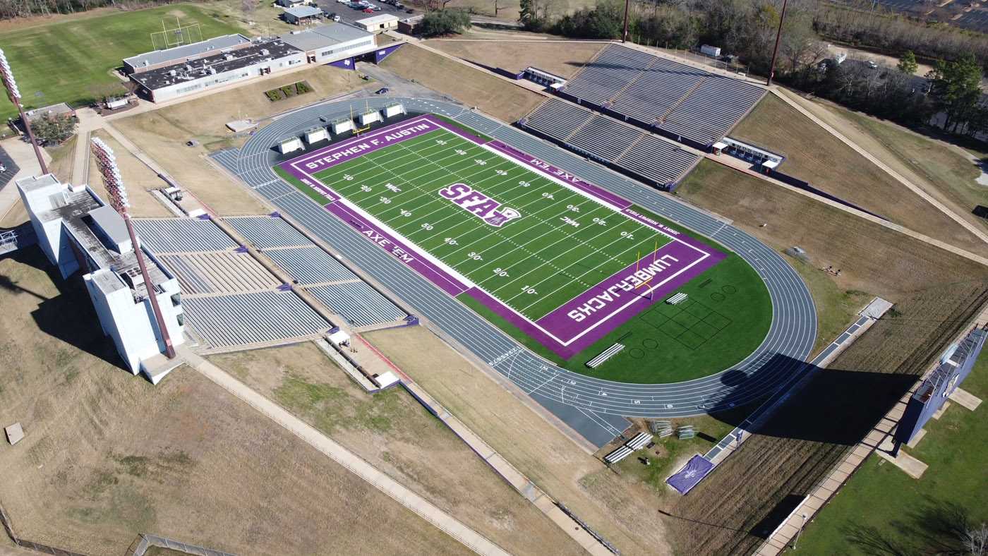 Stephen F Austin turf and track